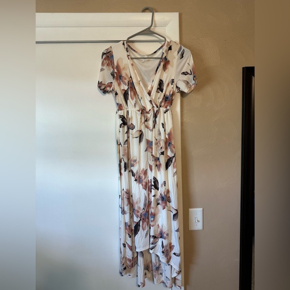 Floral Wrap Dress - Picture 1 of 2